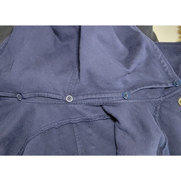 HURLEY Women's Winchester YC Hooded Fleece Peacoat Jacket Navy Blue sz M - Picture 5 of 12